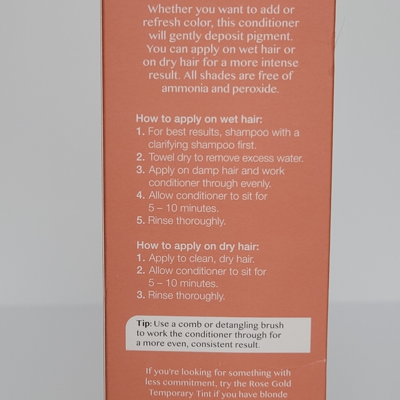 Kristin Ess Color Depositing Conditioner 6.7 Oz Terracotta Semi-Permanent NEW - Picture 5 of 6